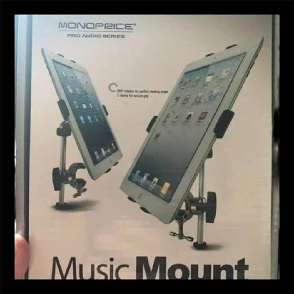 MonoPrice Music Mount for iPad & iPad Mini NIP